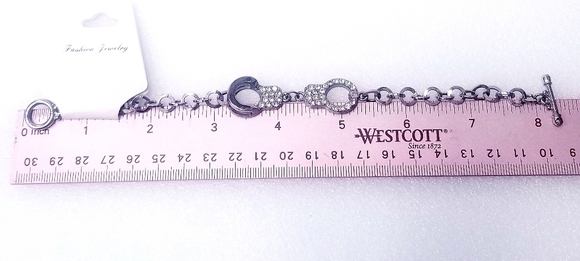 Fashion Jewelry Handcuffs Charm Bracelet - Picture 5 of 6